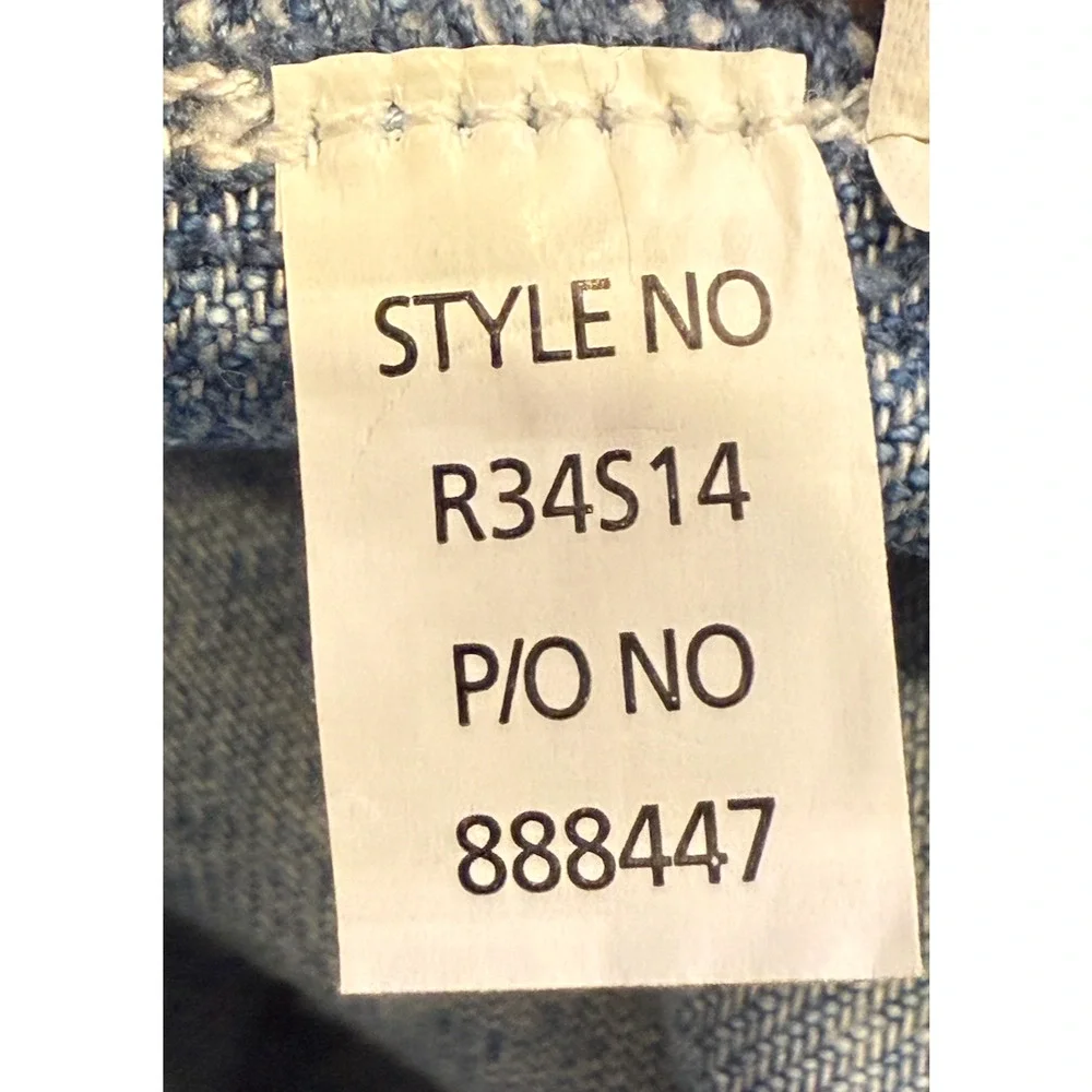 NEW ROLLA'S SUPER MIRAGE DENIM JEAN SHORTS FREE PEOPLE SZ 33